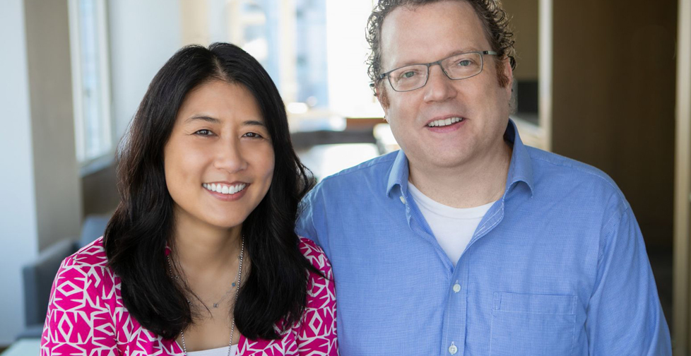 Mae Hsieh ’88 and Greg Bylinsky ’88